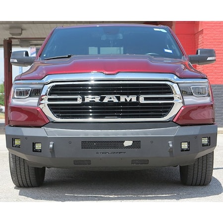 Steelcraft Automotive 19C Ram 1500 Textured Black Fortis Front Bumper 71-12270